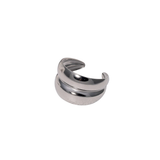 Anello Double Wave – Acciaio Inossidabile