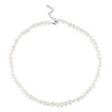 Choker Élégance – Perle Irregolari di Fiume