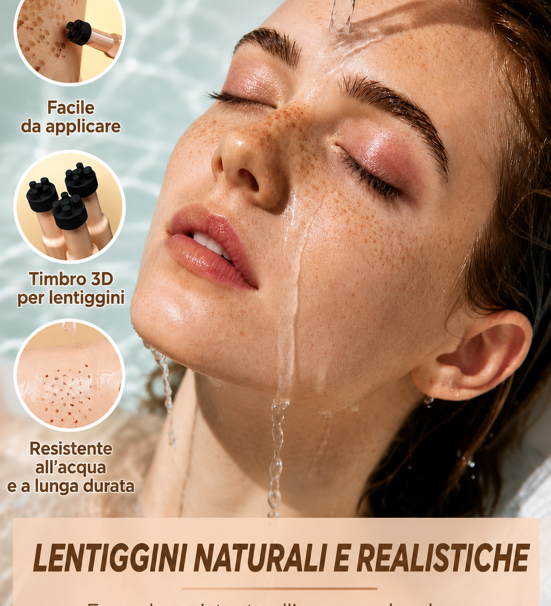 Timbro per Lentiggini 3D Waterproof