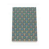 Taccuino A5 Art Deco Peacock a Righe