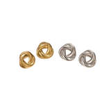 Twist Knot Studs – Acciaio Inossidabile
